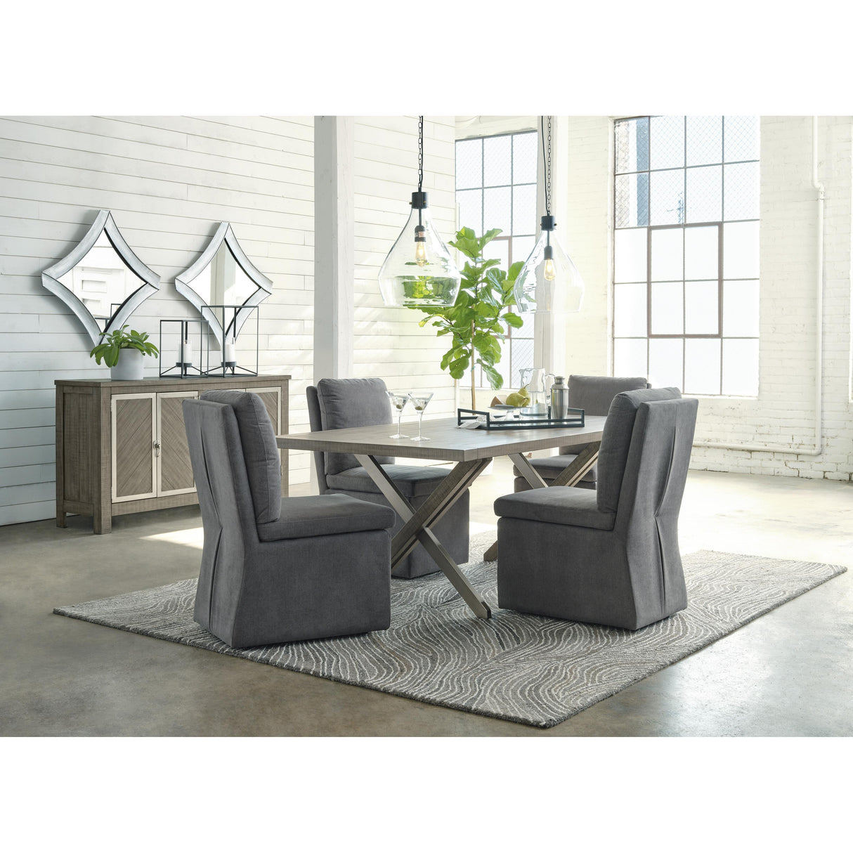 Millennium Krystanza D766-25 Rectangular Dining Room Table IMAGE 18