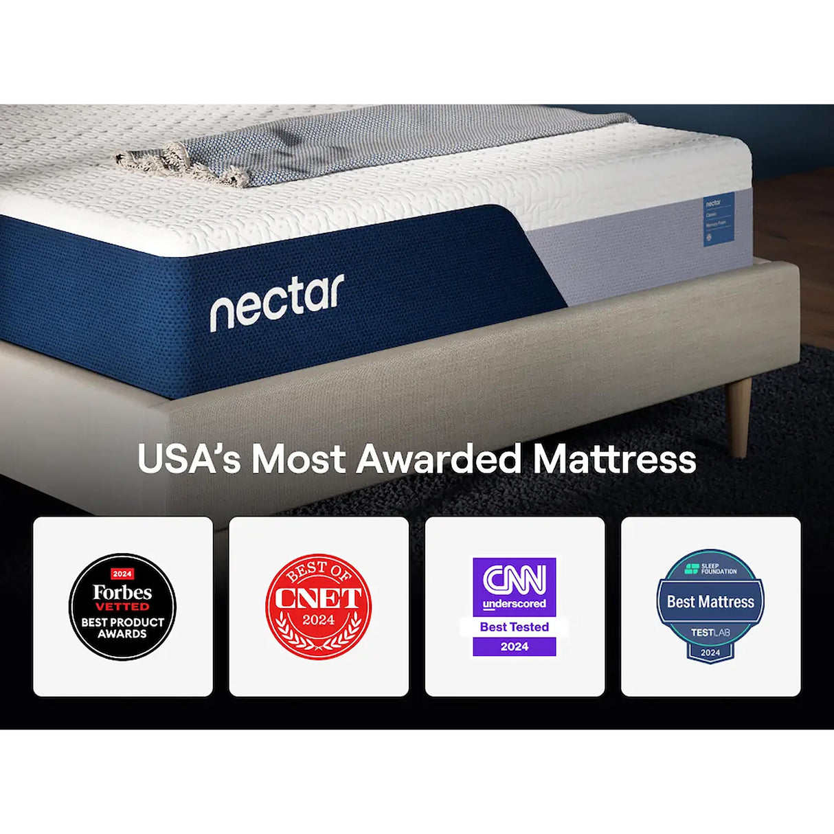 Nectar Sleep Nectar Classic Memory Foam M12571 Twin XL Mattress IMAGE 7