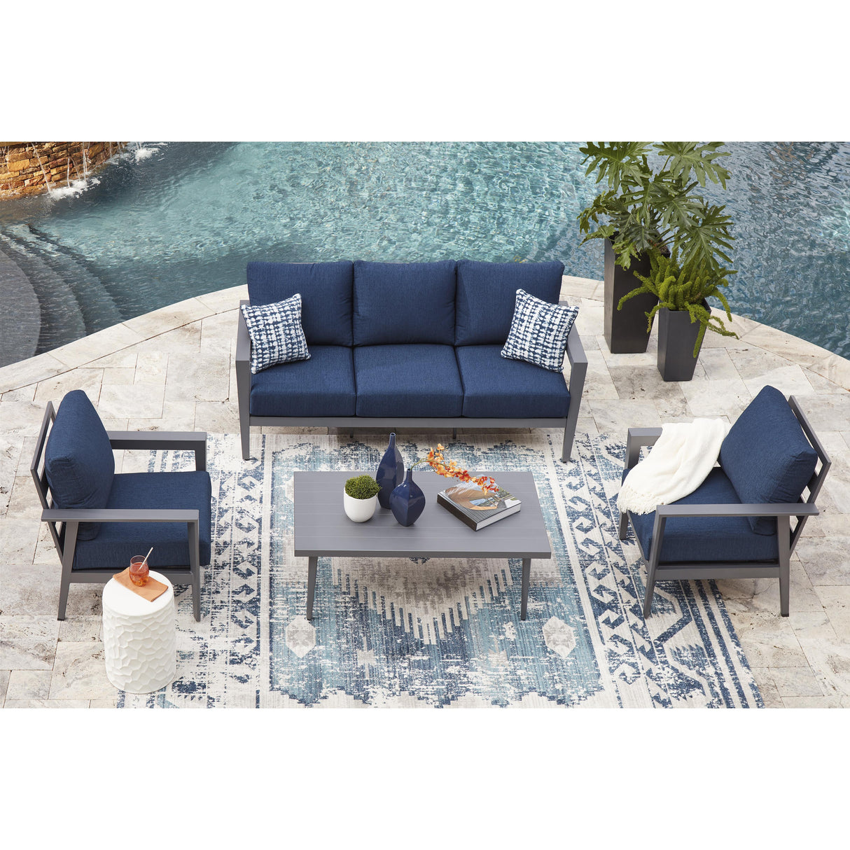 Signature Design by Ashley Gali P275-081 Sofa/Chairs/Table Set IMAGE 12