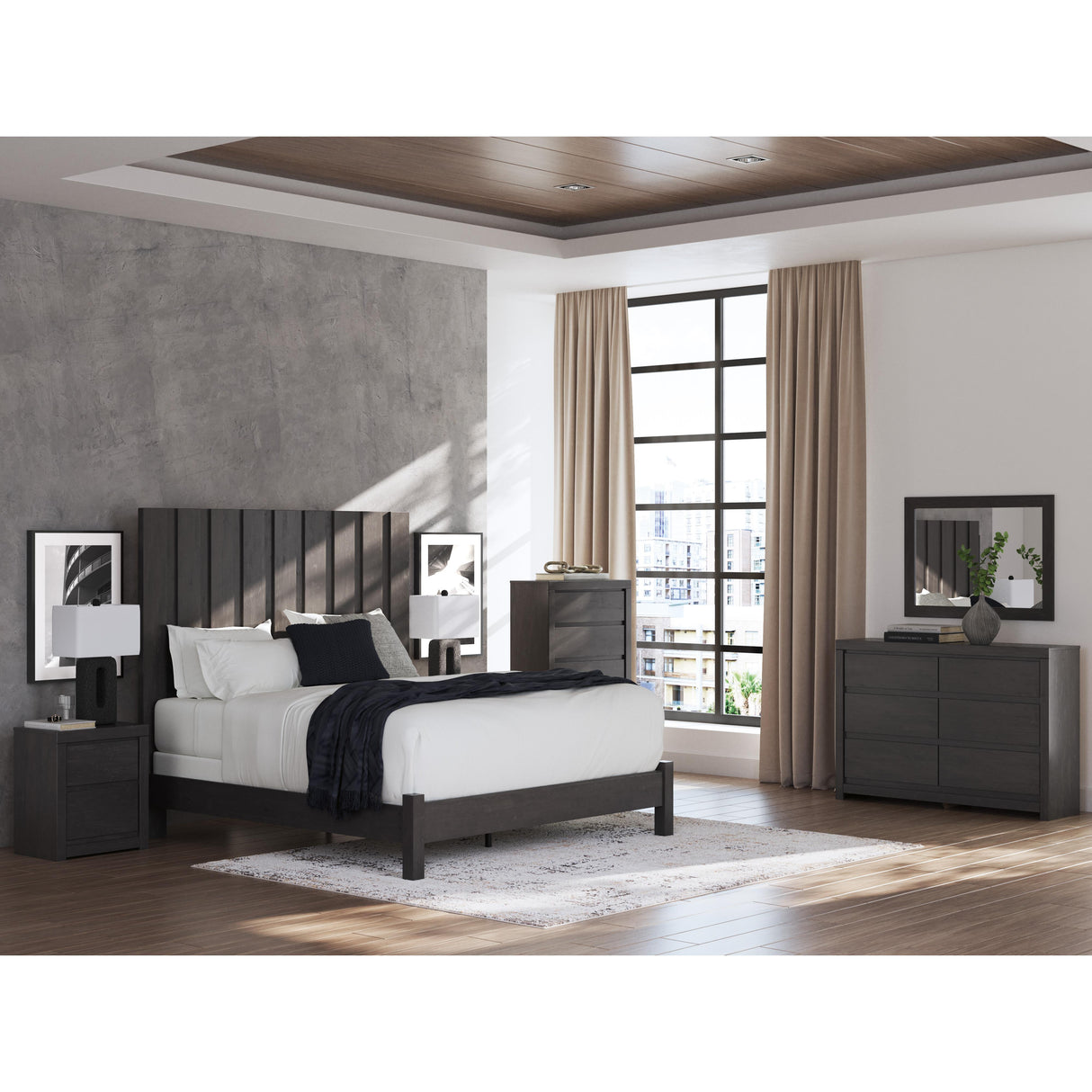 Signature Design by Ashley Fraluna PCB3370-92 Two Drawer Night Stand IMAGE 10