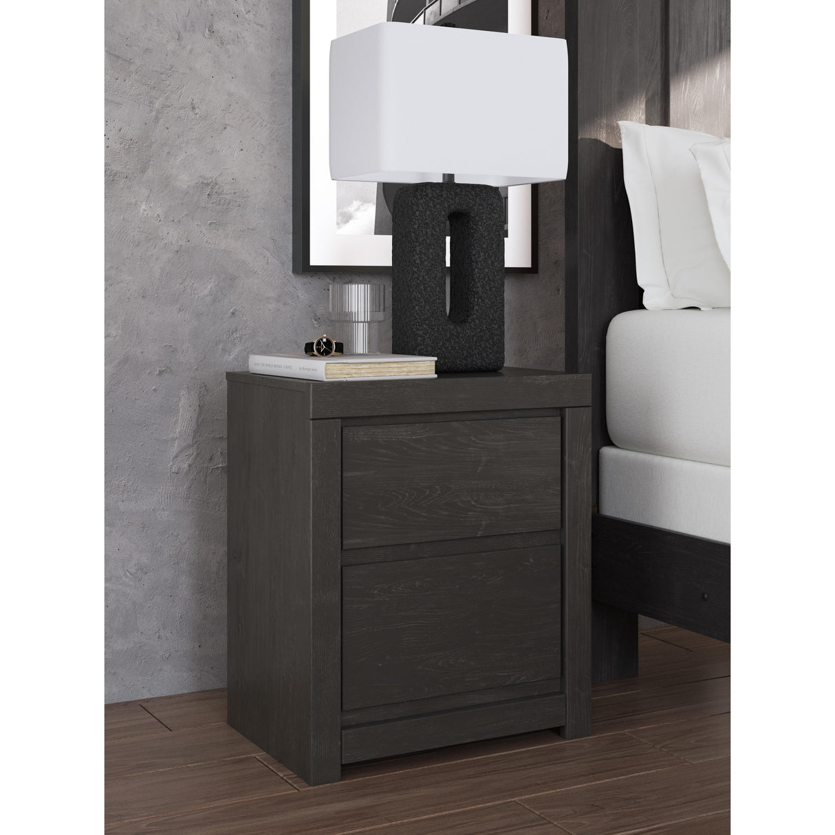 Signature Design by Ashley Fraluna PCB3370-92 Two Drawer Night Stand IMAGE 7