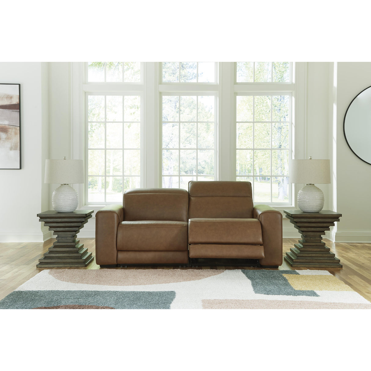 Signature Design by Ashley Magic Man PCU10700S1 2 pc Power Reclining Sectional Loveseat IMAGE 2