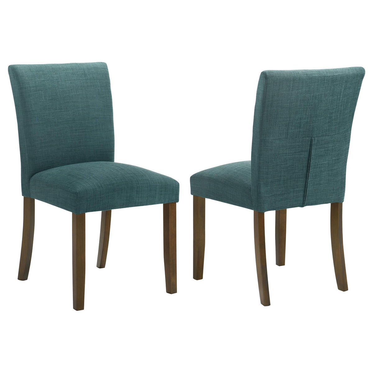 Coaster Furniture Cantley 106377 pholstered Dining Side Chair - Teal Blue IMAGE 1