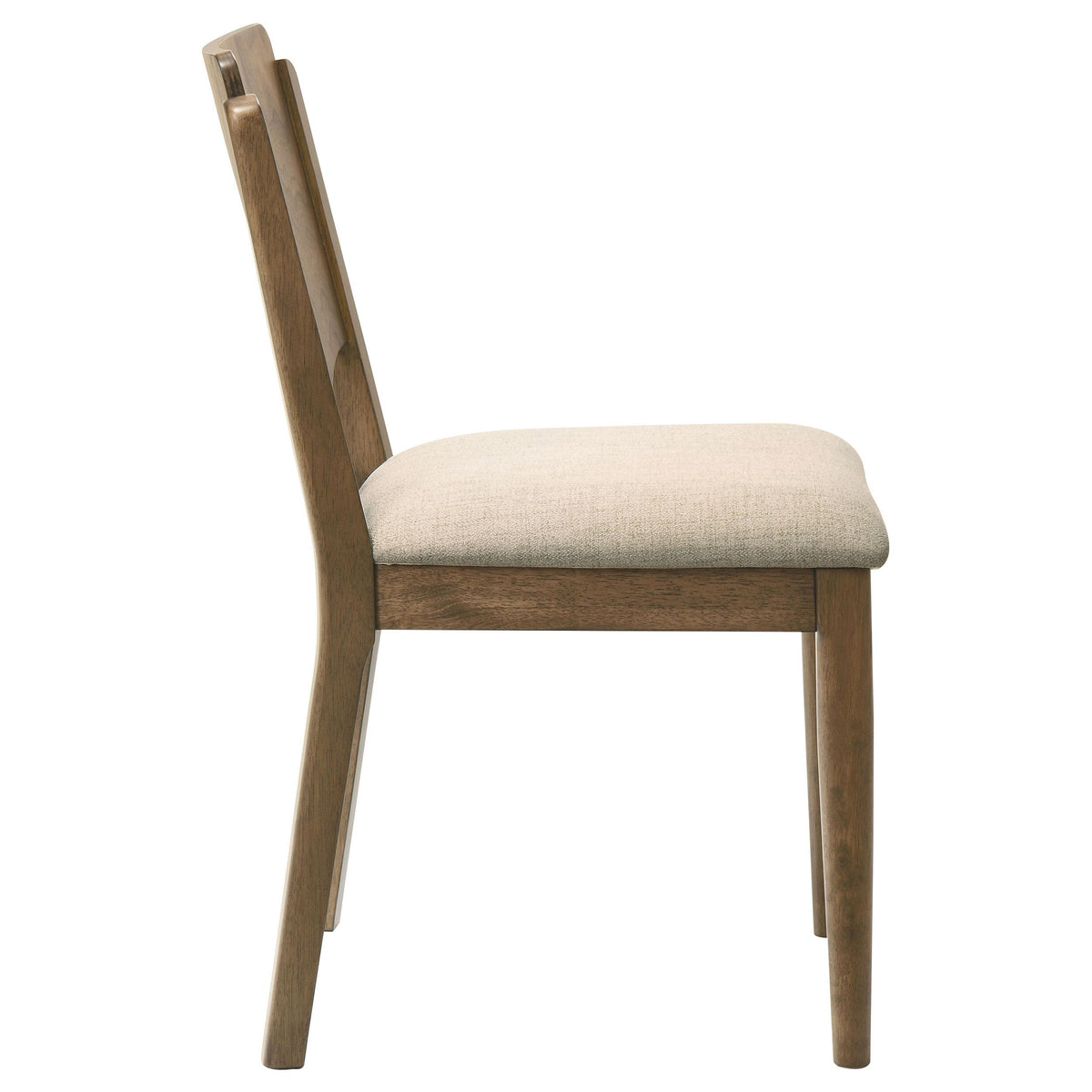 Coaster Furniture Crestmore 108572 Dining Chair - Upholstered Seat Walnut IMAGE 9