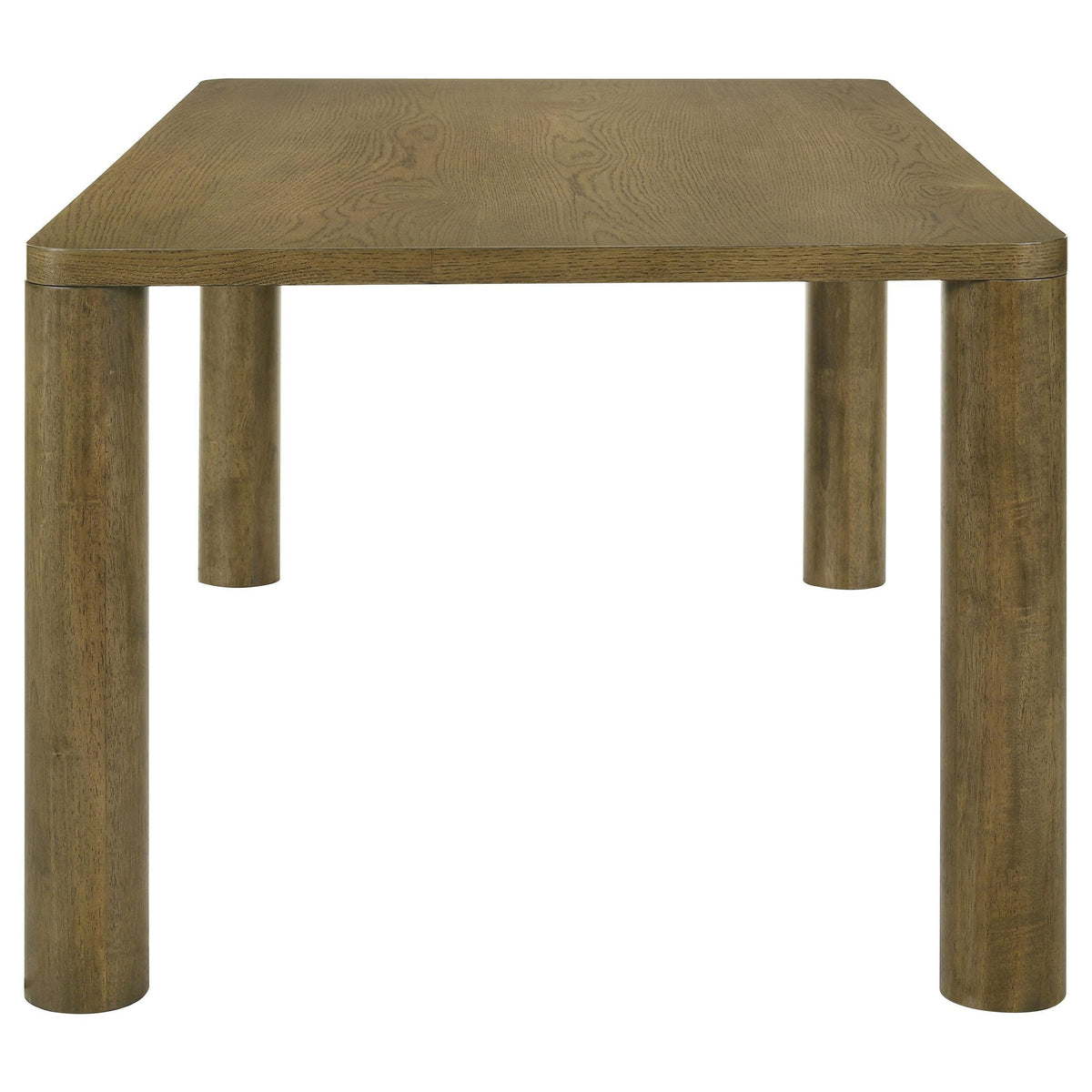 Coaster Furniture Castlewood 109351 71-inch Rectangular Wood Dining Table - Brown Oak IMAGE 4