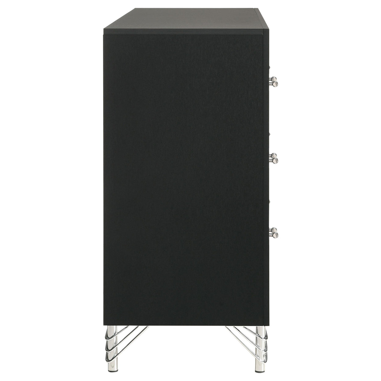 Coaster Furniture Lucia 224993 6-Drawer Dresser Cabinet - Black IMAGE 9