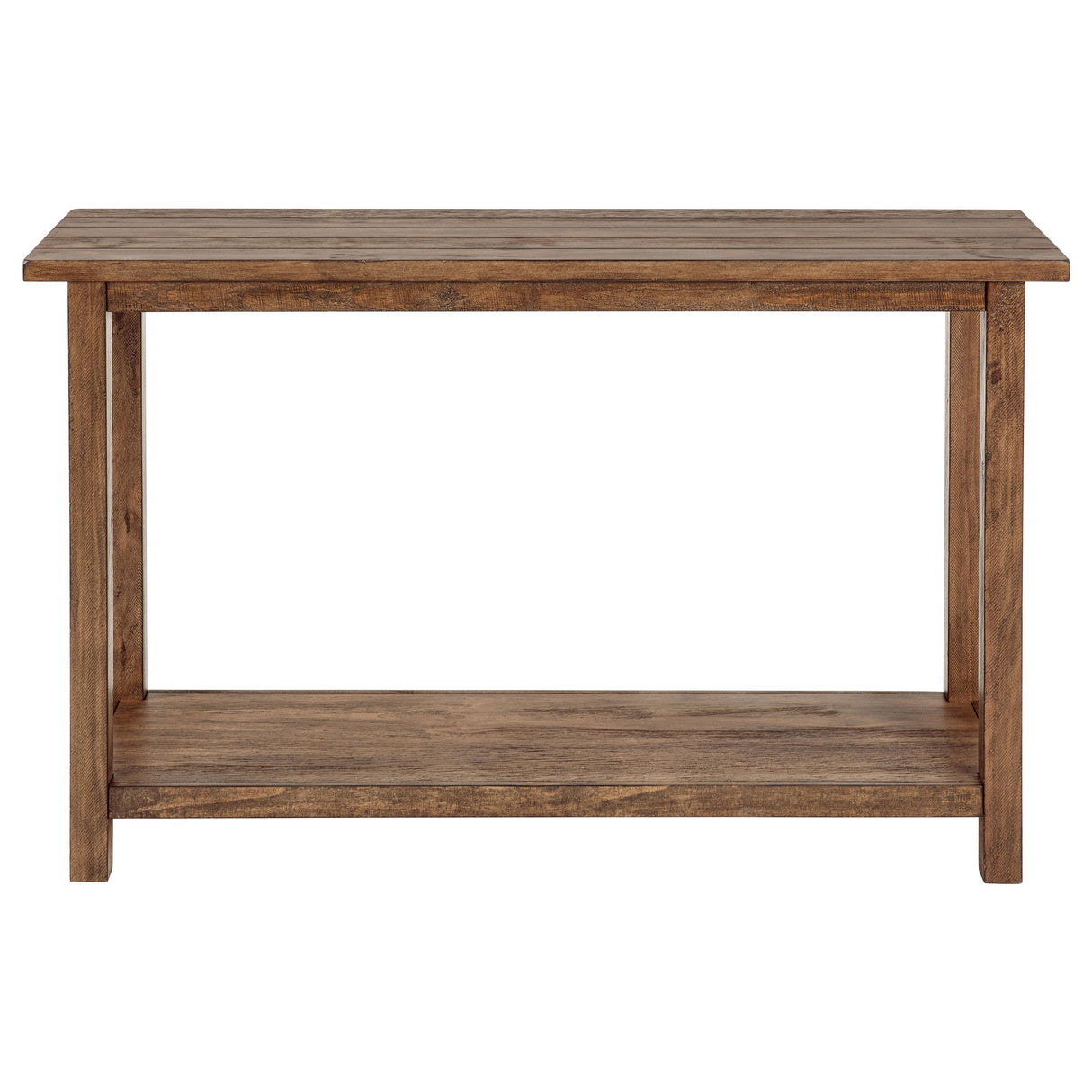 Coaster Furniture Payne 710549 Wood Entryway Sofa Console Table - Distressed Brown IMAGE 2