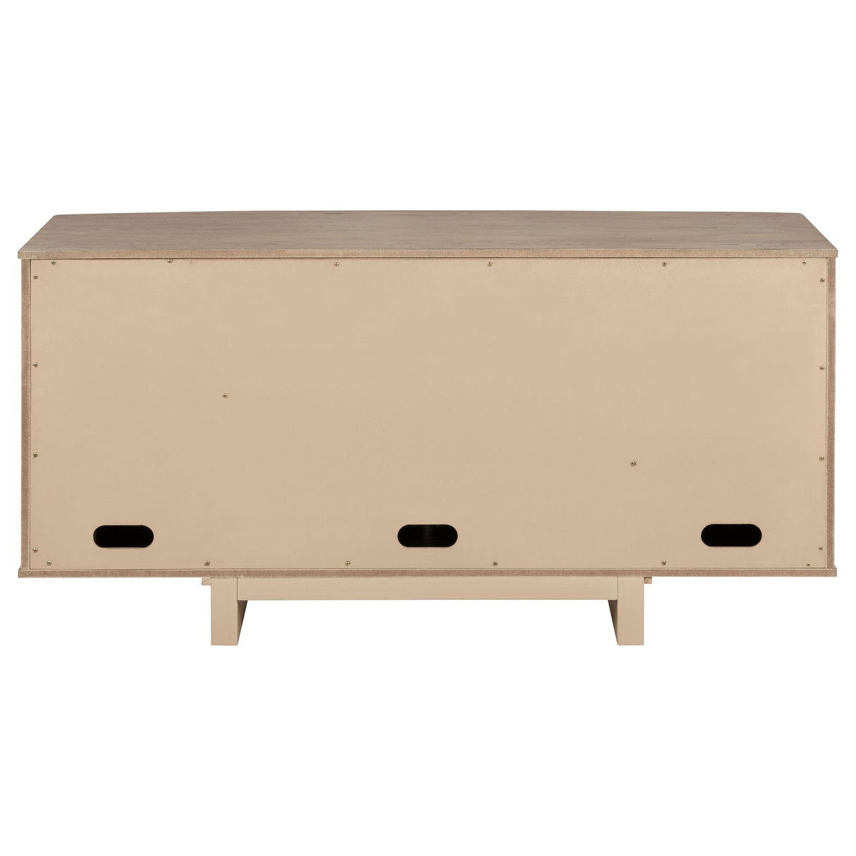 Coaster Furniture Kailani 109385 4-Door Cane Sideboard Buffet Cabinet - Beige Oak IMAGE 8