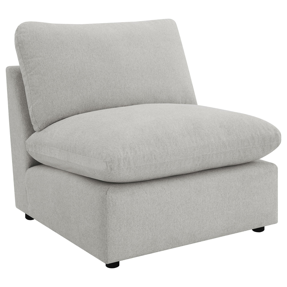 Coaster Furniture Collins 609560P Modular Power Reclining Sectional Sofa Set - Grey IMAGE 5