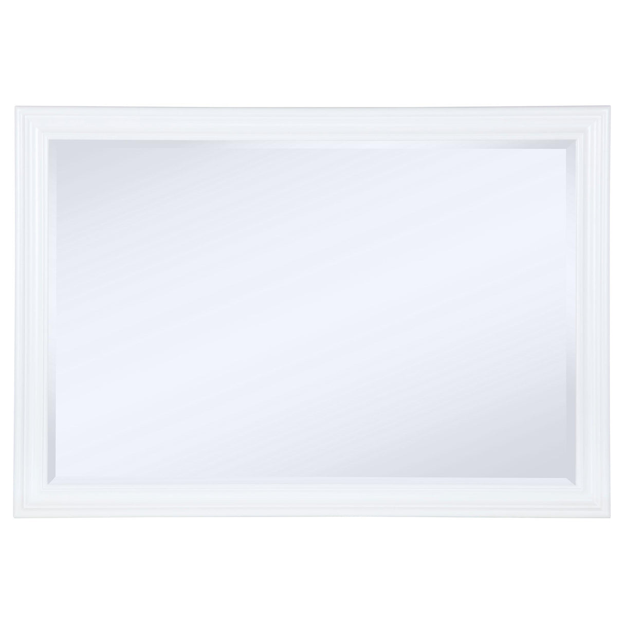 Coaster Furniture Bexhill 223474 Dresser Mirror - White IMAGE 2