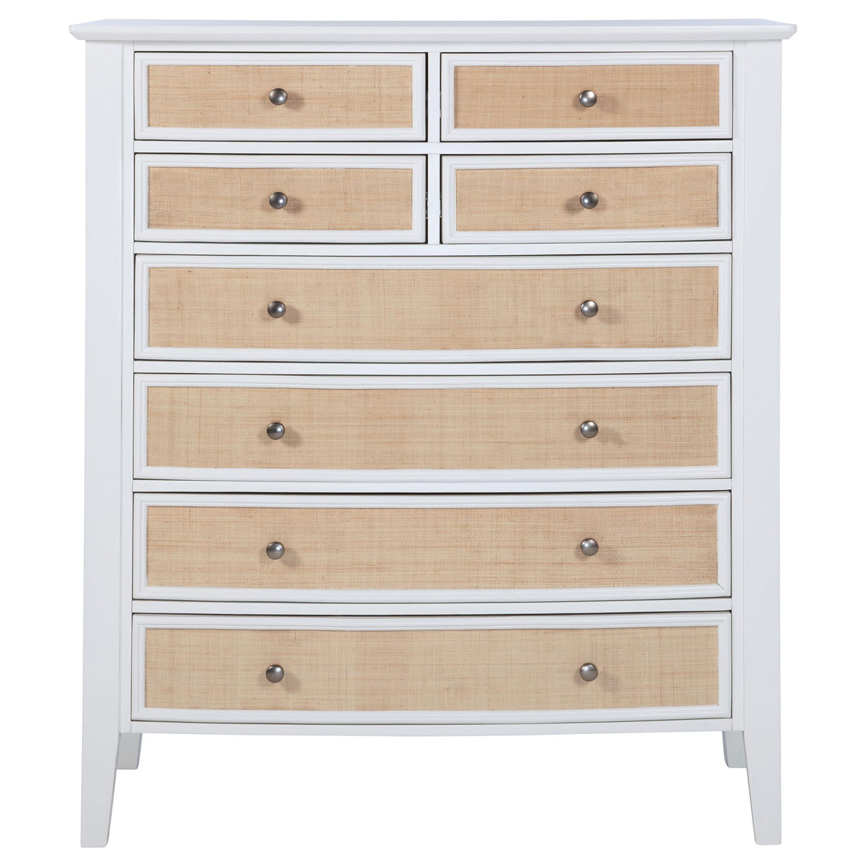 Coaster Furniture Bexhill 223475 8-Drawer Chest of Drawers - White IMAGE 2
