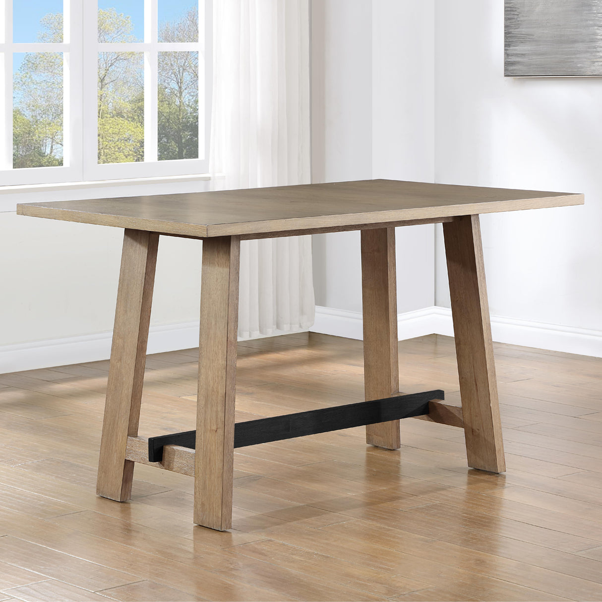 Steve Silver Furniture Aubrey ABR400NPT Brown Counter Table IMAGE 6