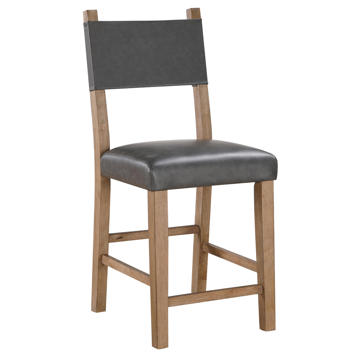 Steve Silver Furniture Aubrey ABR500NCC Brown Counter Chair IMAGE 3