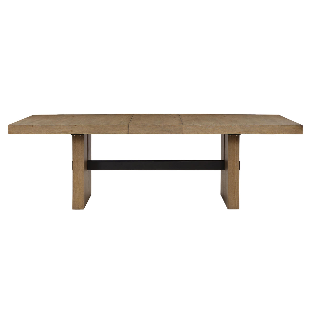 Steve Silver Furniture Aubrey ABR500N-TTTB 78-96" Dining Table w/18" Leaf IMAGE 2