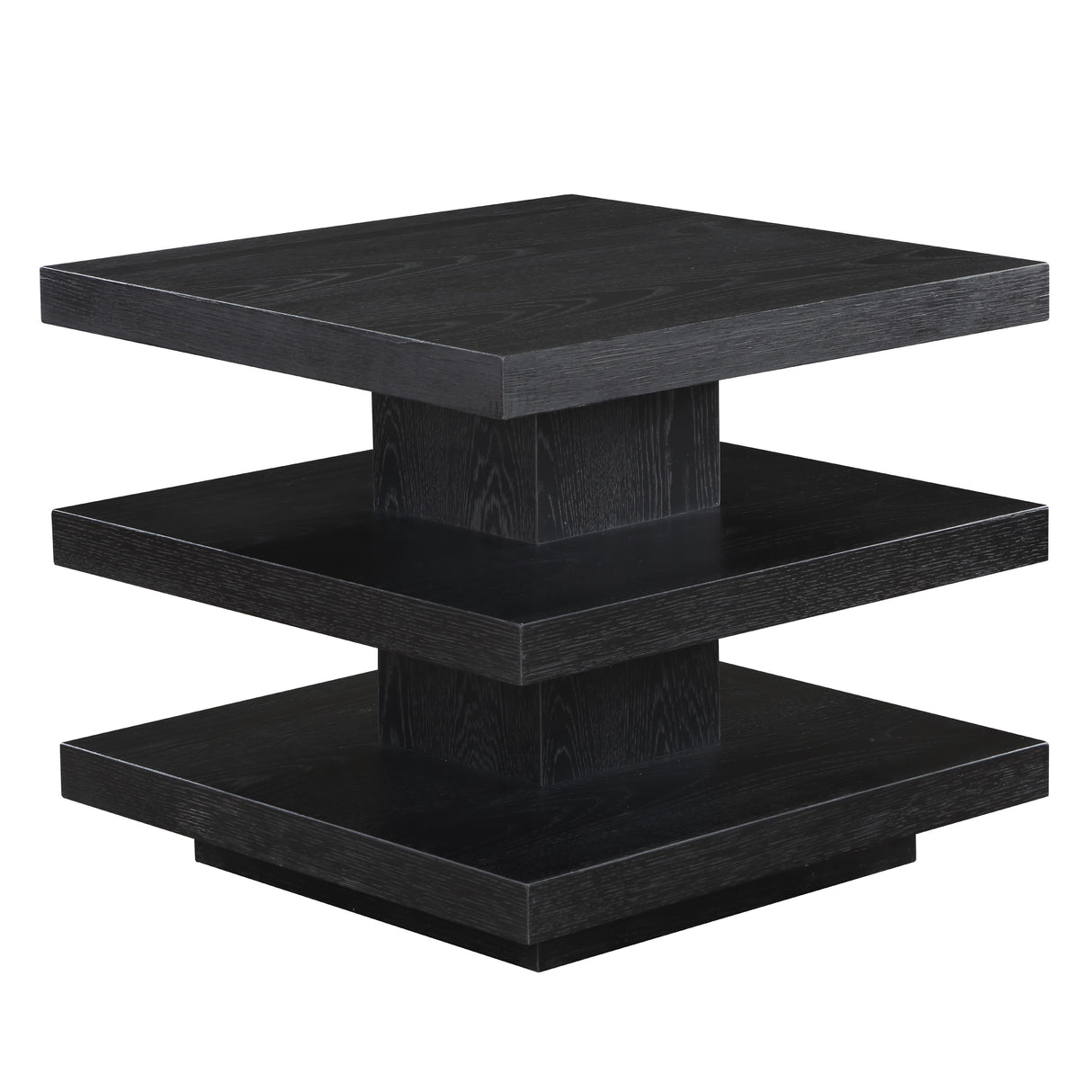 Steve Silver Furniture Canyon CAN100KE Black End Table IMAGE 2
