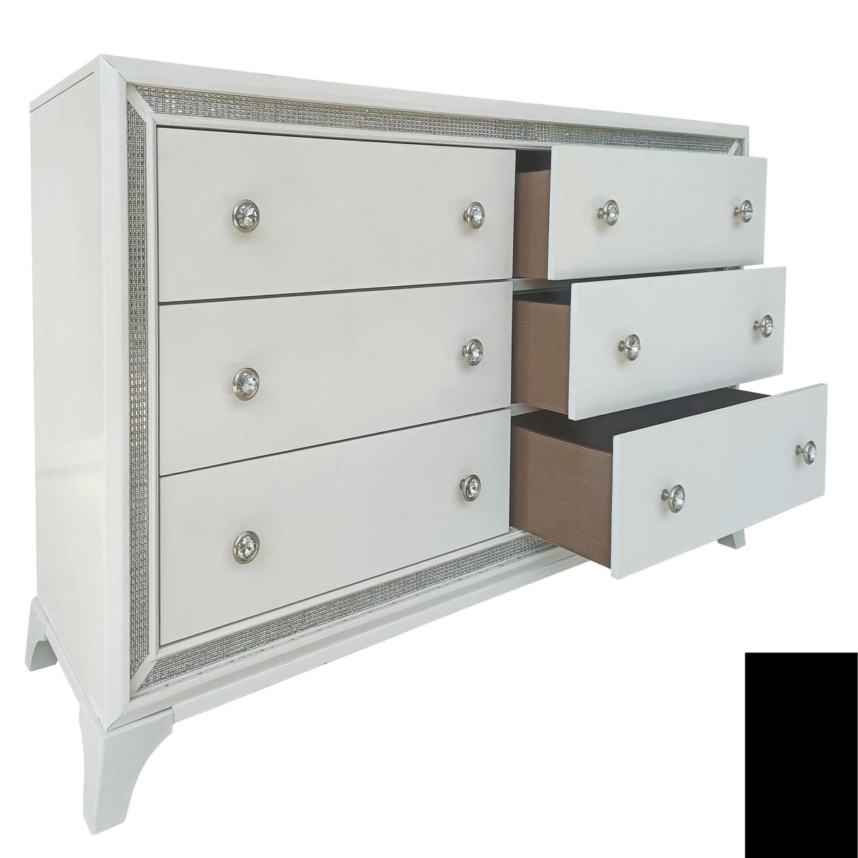 Steve Silver Furniture Cassie CAS900DR Dresser IMAGE 5