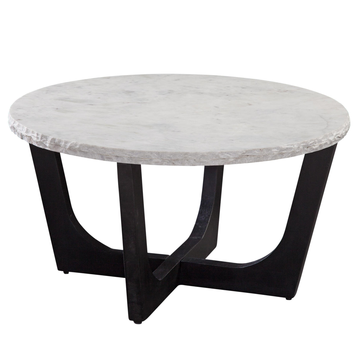 Steve Silver Furniture Chrissy CH200WRC White Marble Top Cocktail Table IMAGE 2
