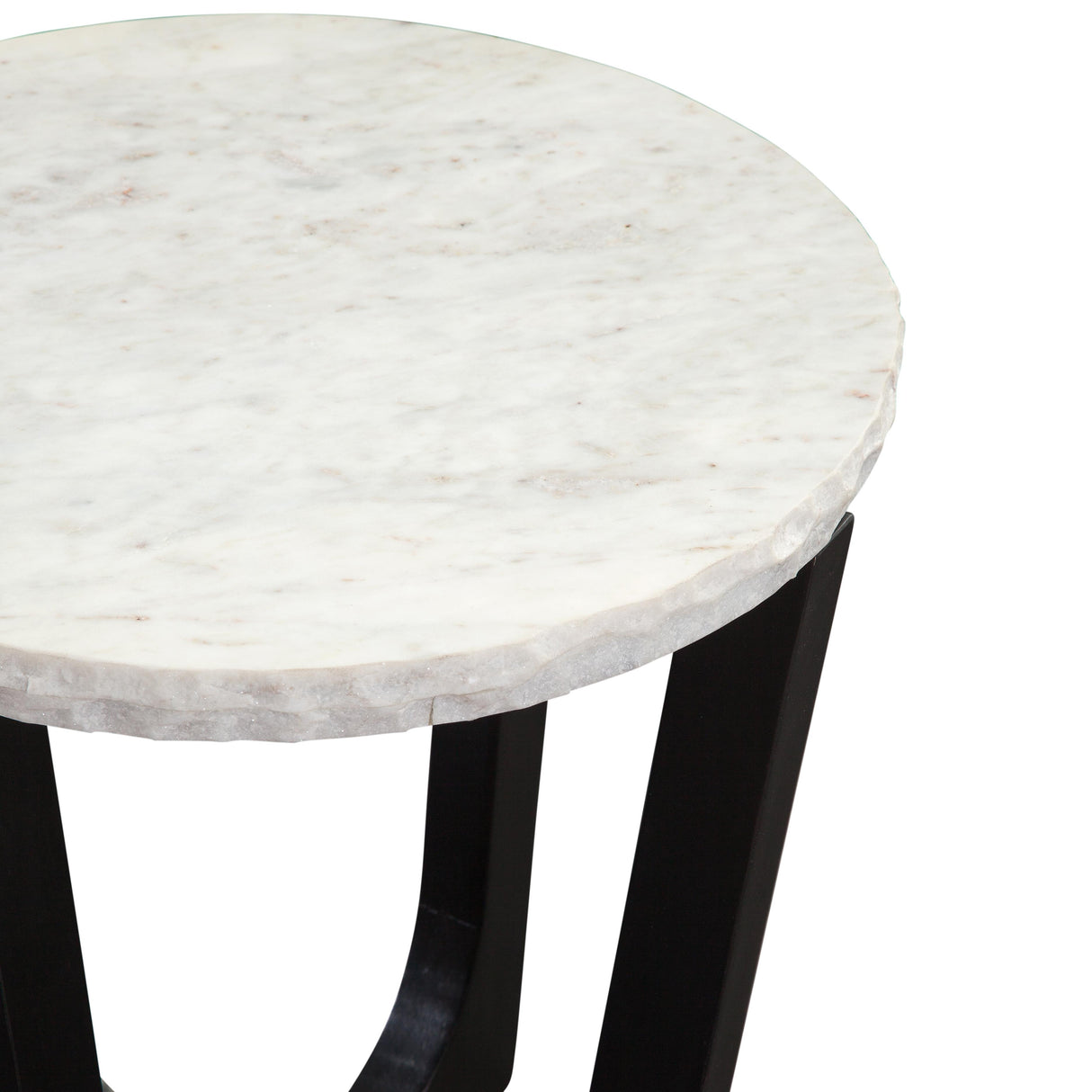 Steve Silver Furniture Chrissy CH200WRE White Marble Top End Table IMAGE 4