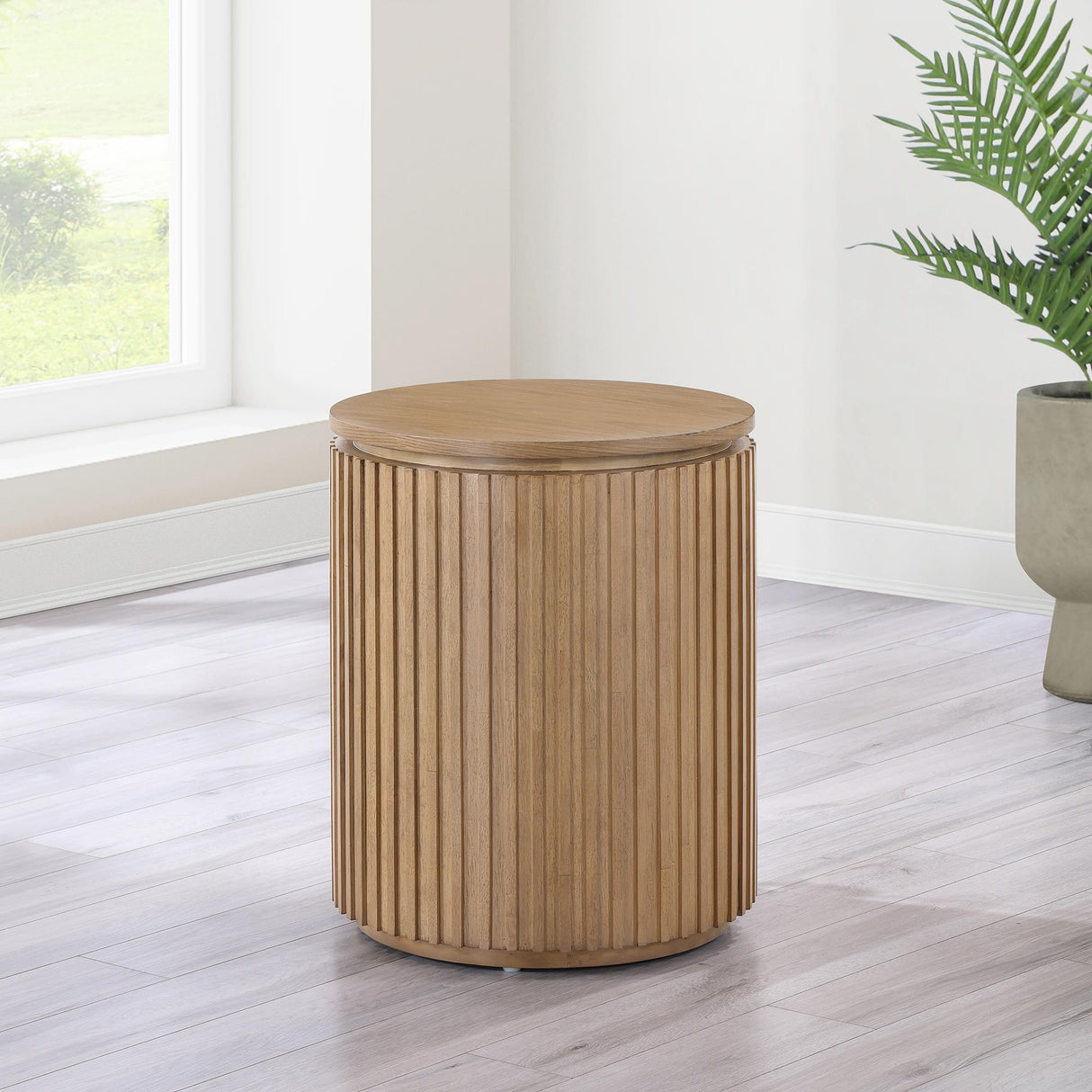 Steve Silver Furniture Colvin COL100NE Brown End Table IMAGE 3