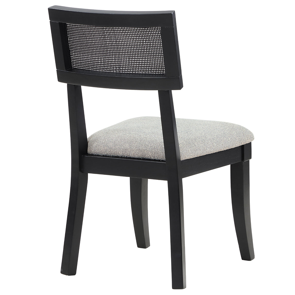Steve Silver Furniture Colvin COL500KS Black Cane Side Chair IMAGE 5