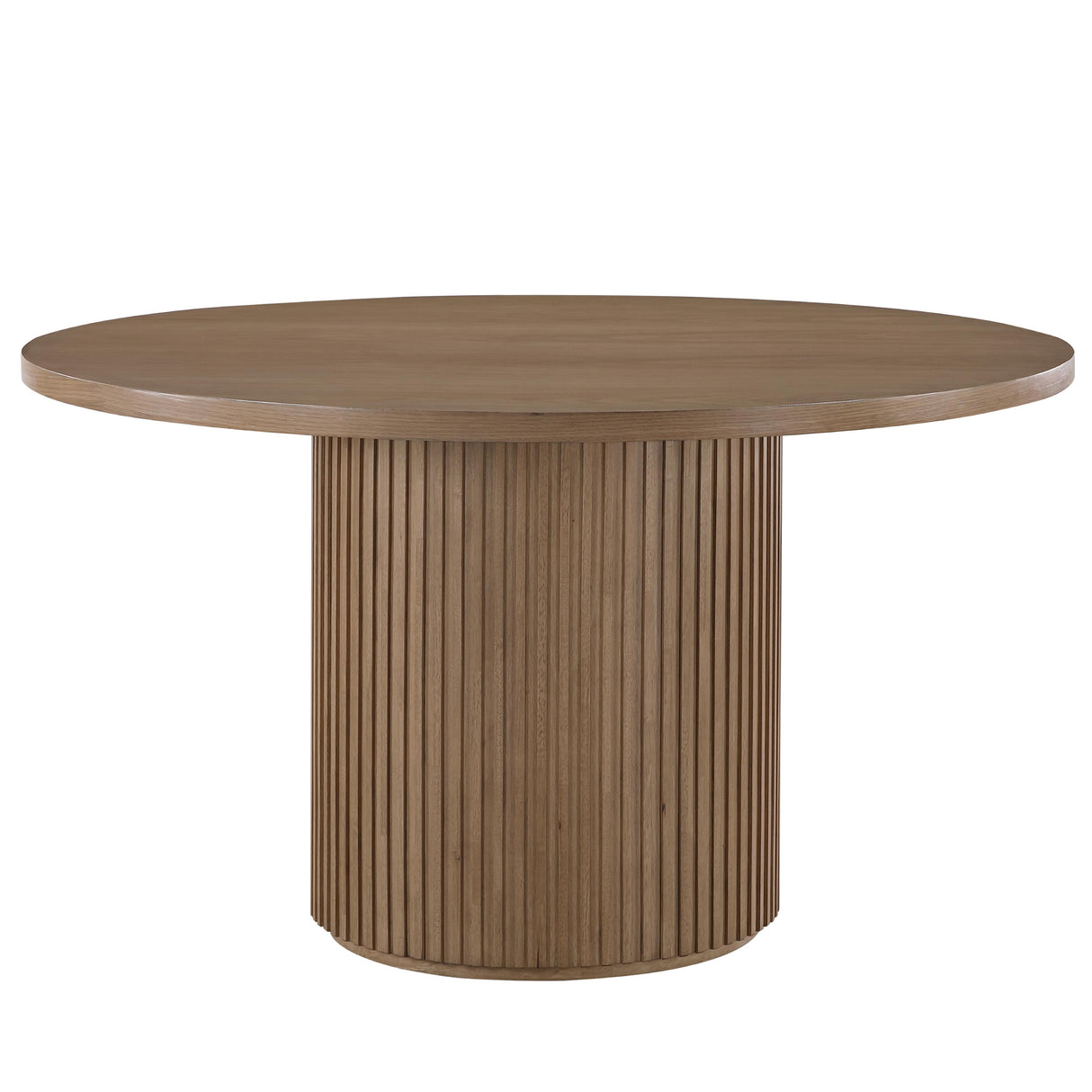 Steve Silver Furniture Colvin COL500N-TTTB 52" Round Dining Table, Brown IMAGE 1