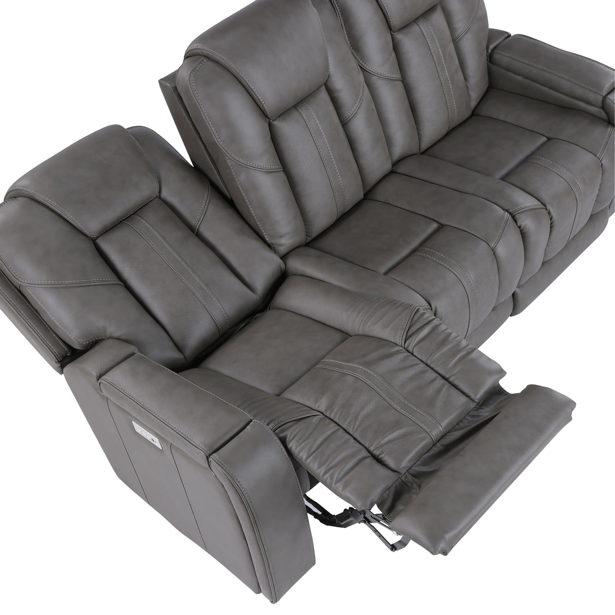 Steve Silver Furniture Daniel DAE800S Triple Power Leather Theater Sofa IMAGE 8