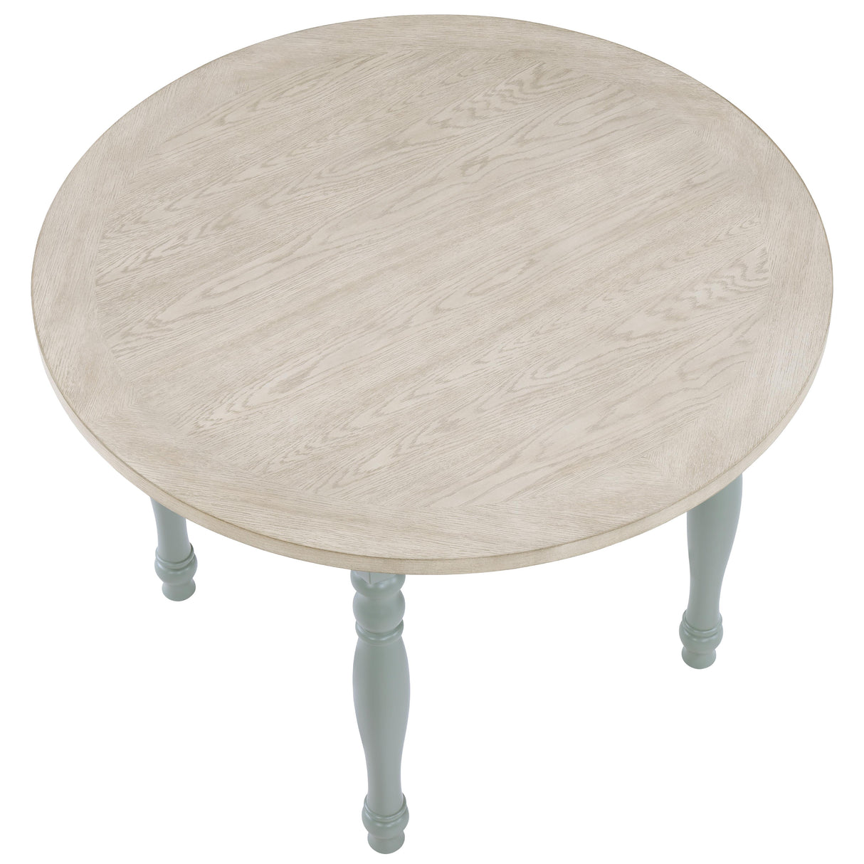 Steve Silver Furniture Darcy DAR4242ET Green Round Table IMAGE 3