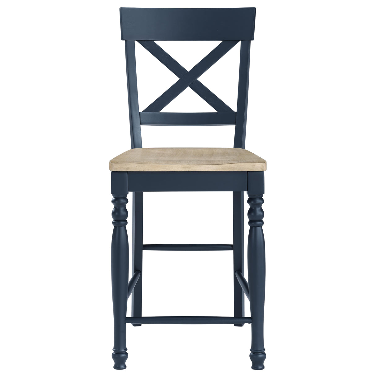 Steve Silver Furniture Darcy DAR500BCC Blue Counter Chair IMAGE 1