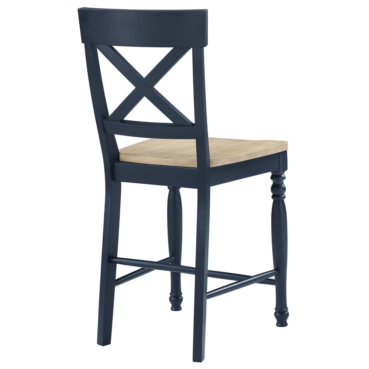 Steve Silver Furniture Darcy DAR500BCC Blue Counter Chair IMAGE 4