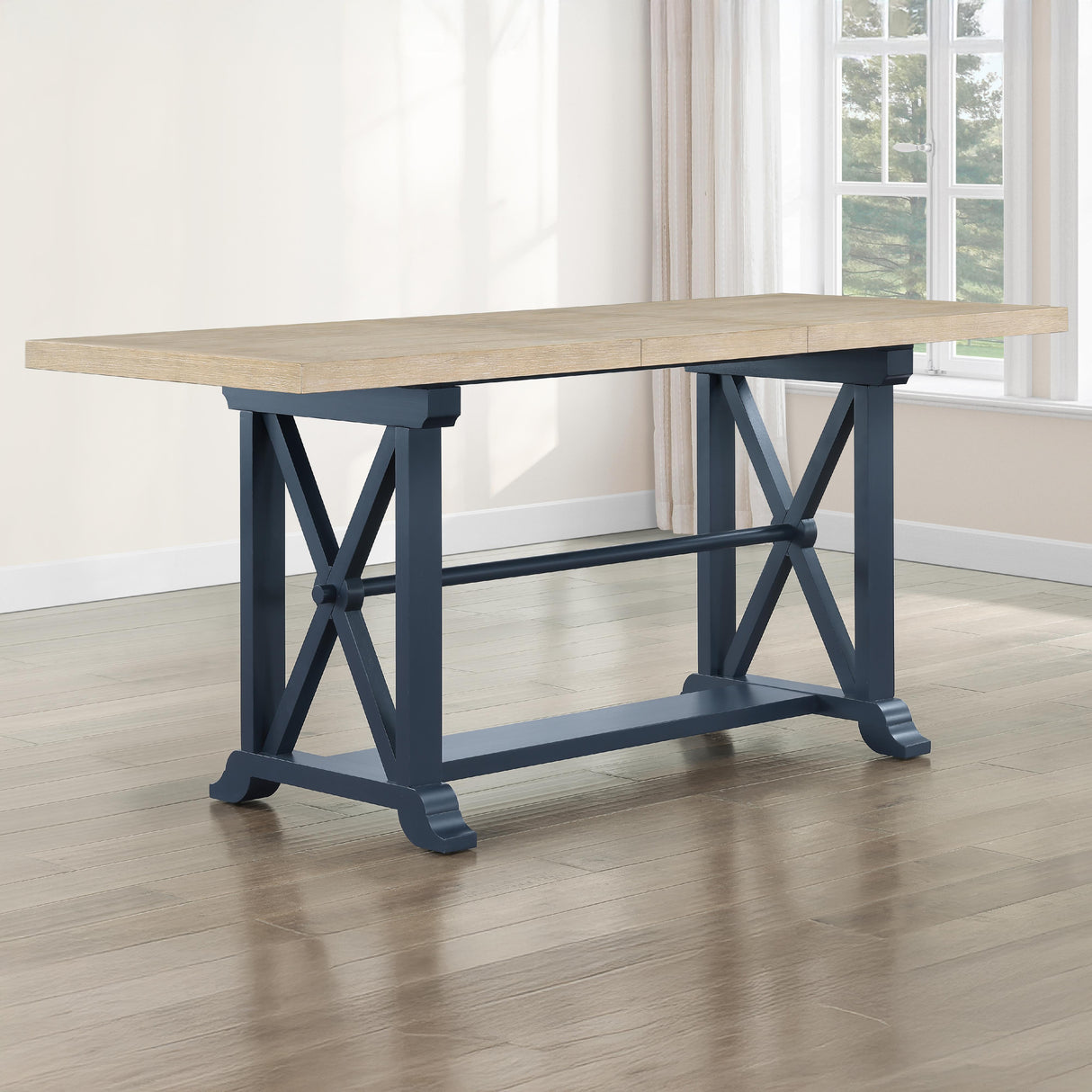 Steve Silver Furniture Darcy DAR500BPT Blue Counter Table IMAGE 12