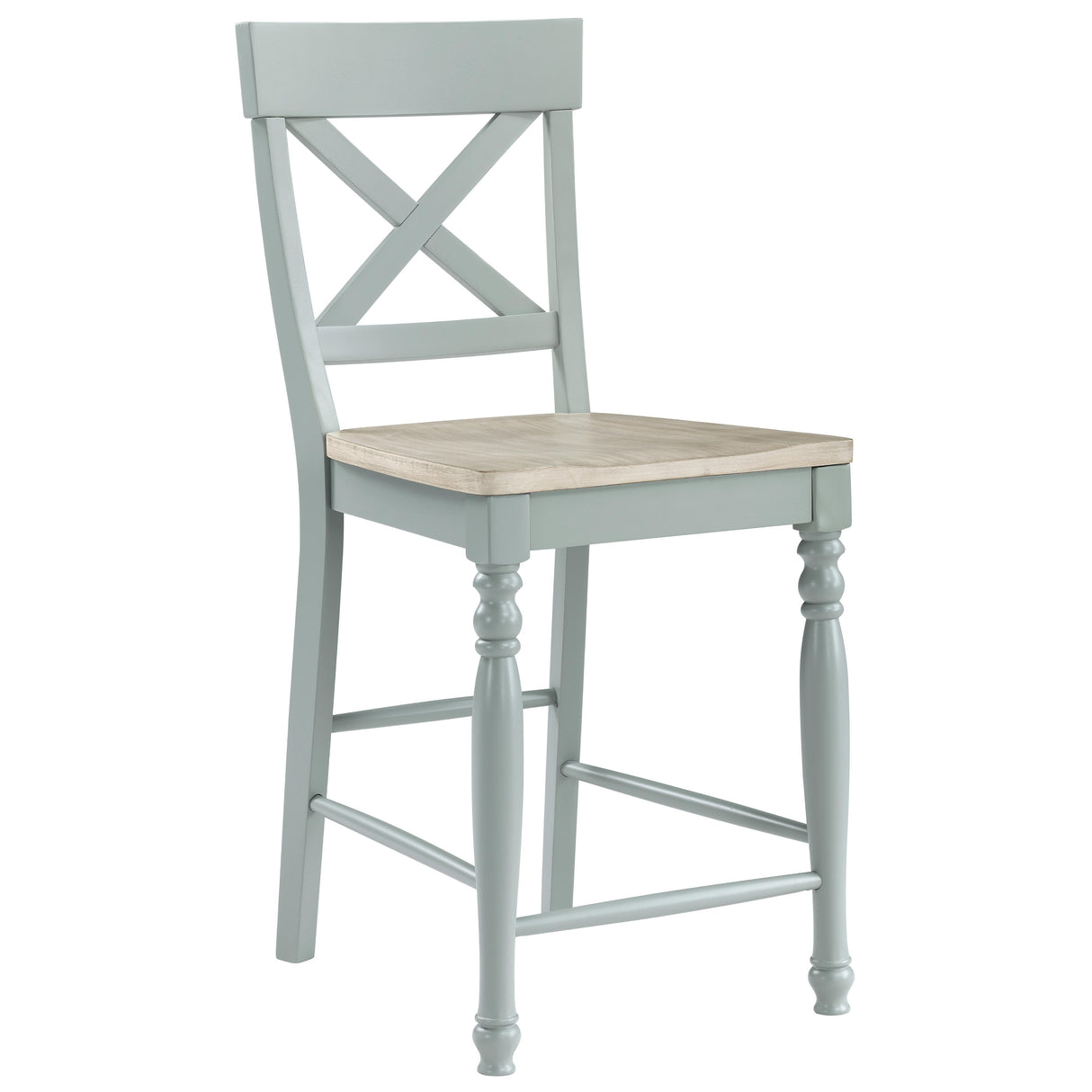 Steve Silver Furniture Darcy DAR500ECC Green Counter Chair IMAGE 2