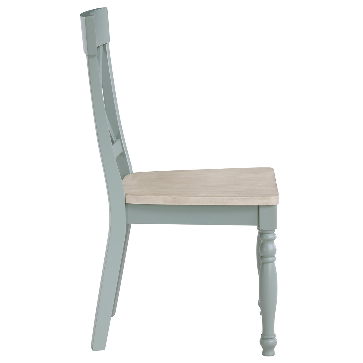 Steve Silver Furniture Darcy DAR500ES Green Side Chair IMAGE 3