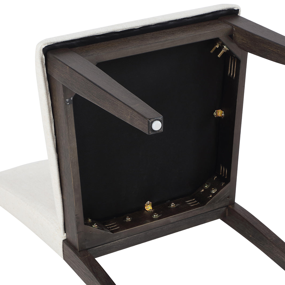 Steve Silver Furniture Evan EVA500NWS White Side Chair IMAGE 7