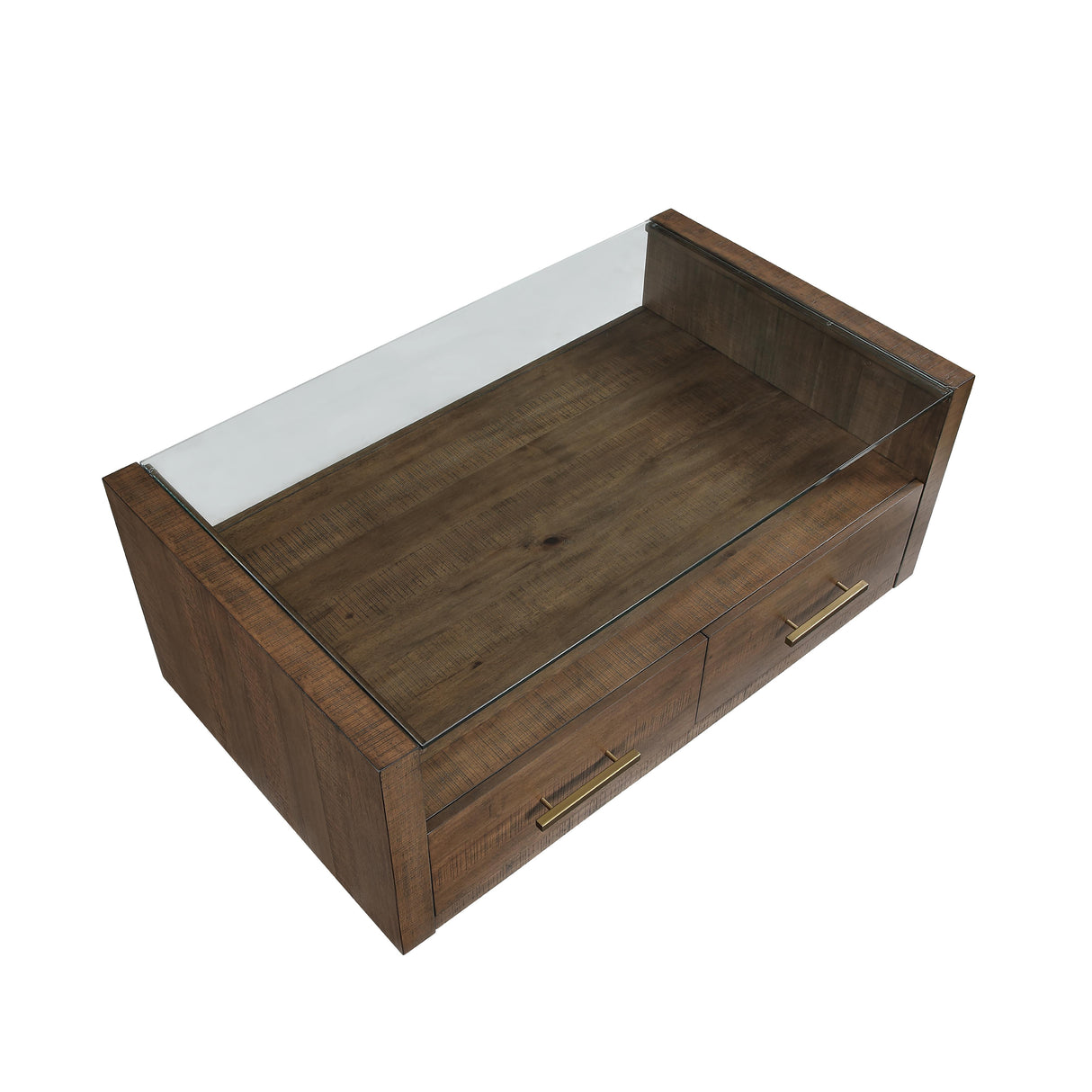 Steve Silver Furniture Garland GA100C Glass Top Cocktail Table IMAGE 6