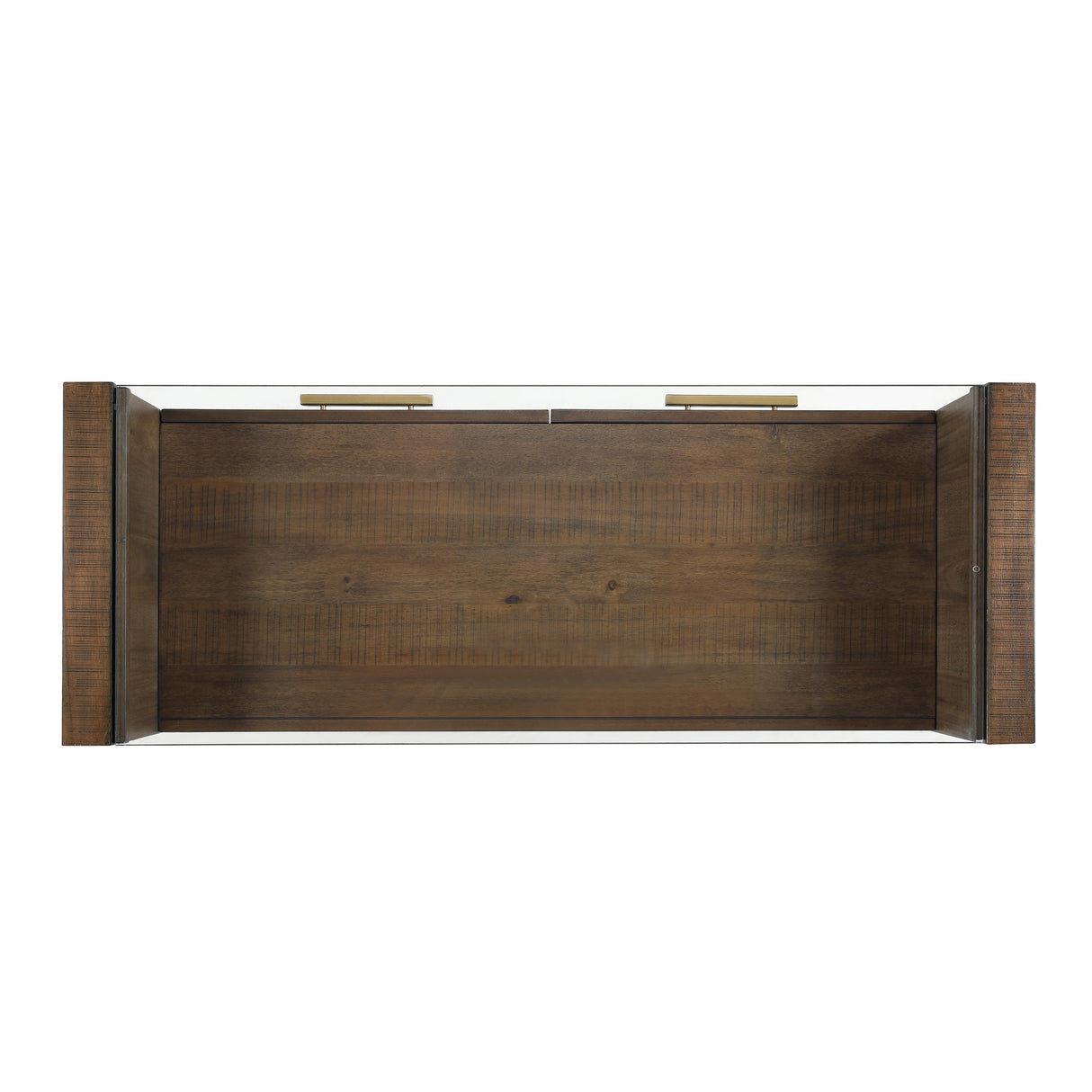 Steve Silver Furniture Garland GA100S Glass Top Sofa Table IMAGE 4