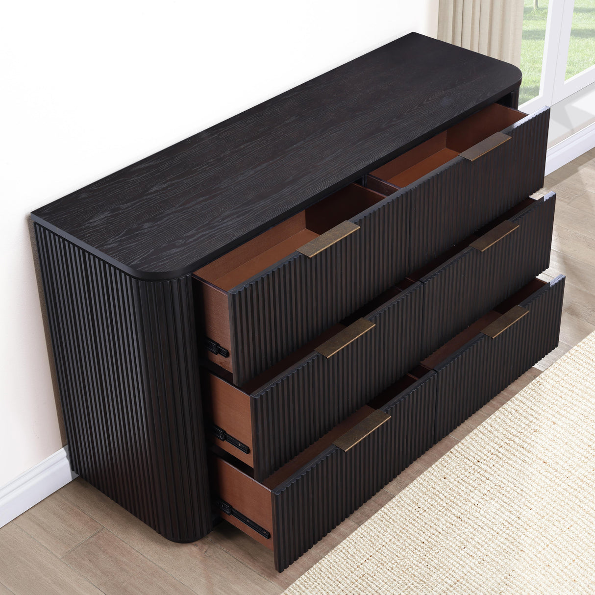 Steve Silver Furniture Henry HEN900NDR Espresso Dresser IMAGE 6