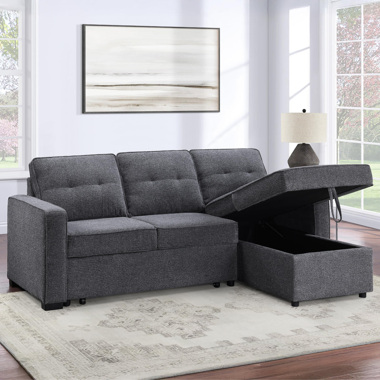 Steve Silver Furniture Noah NOA800G-CHOFA Grey Chofa IMAGE 17