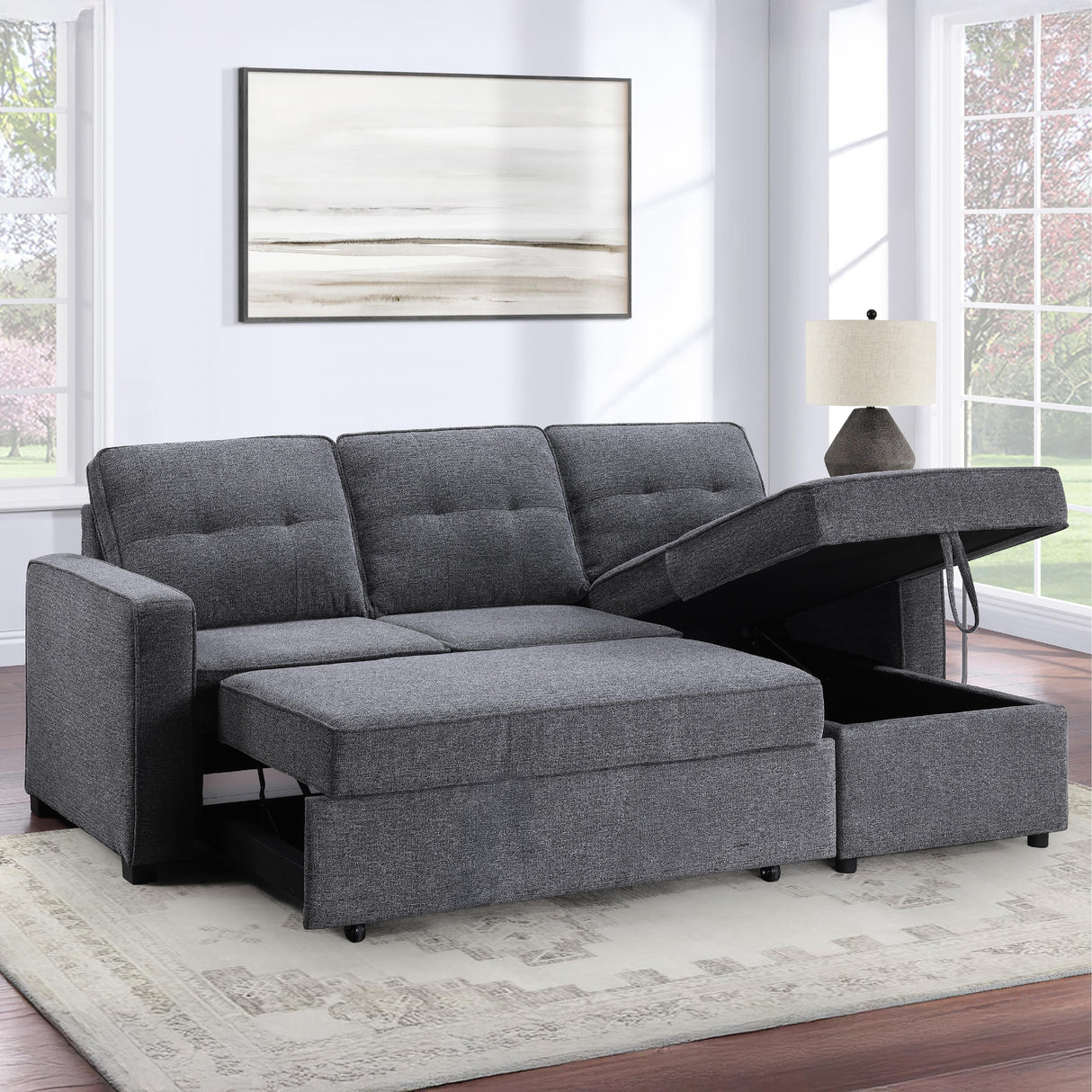 Steve Silver Furniture Noah NOA800G-CHOFA Grey Chofa IMAGE 19