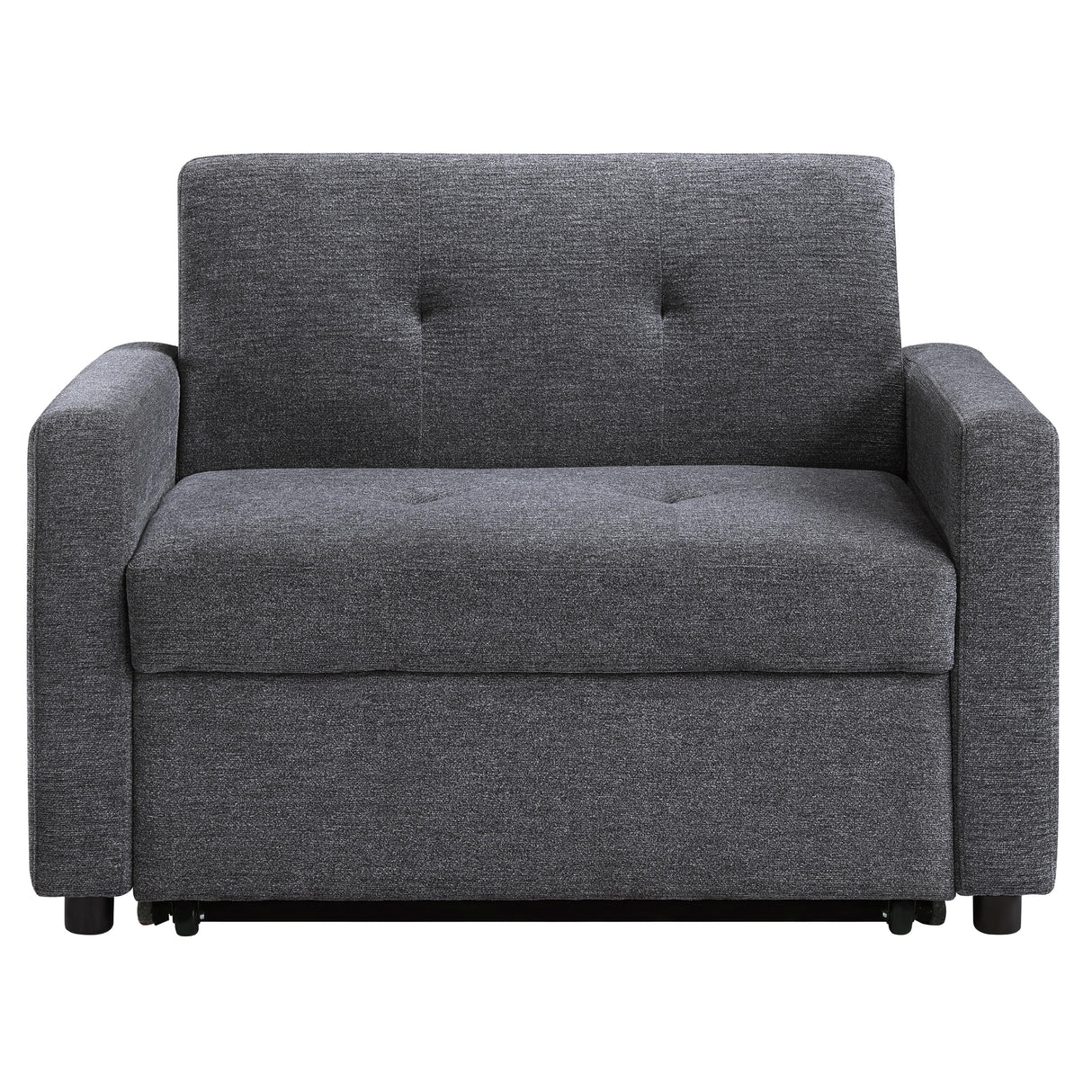 Steve Silver Furniture Noah NOA800GCT Gray Chair w/ Twin Sleeper IMAGE 1