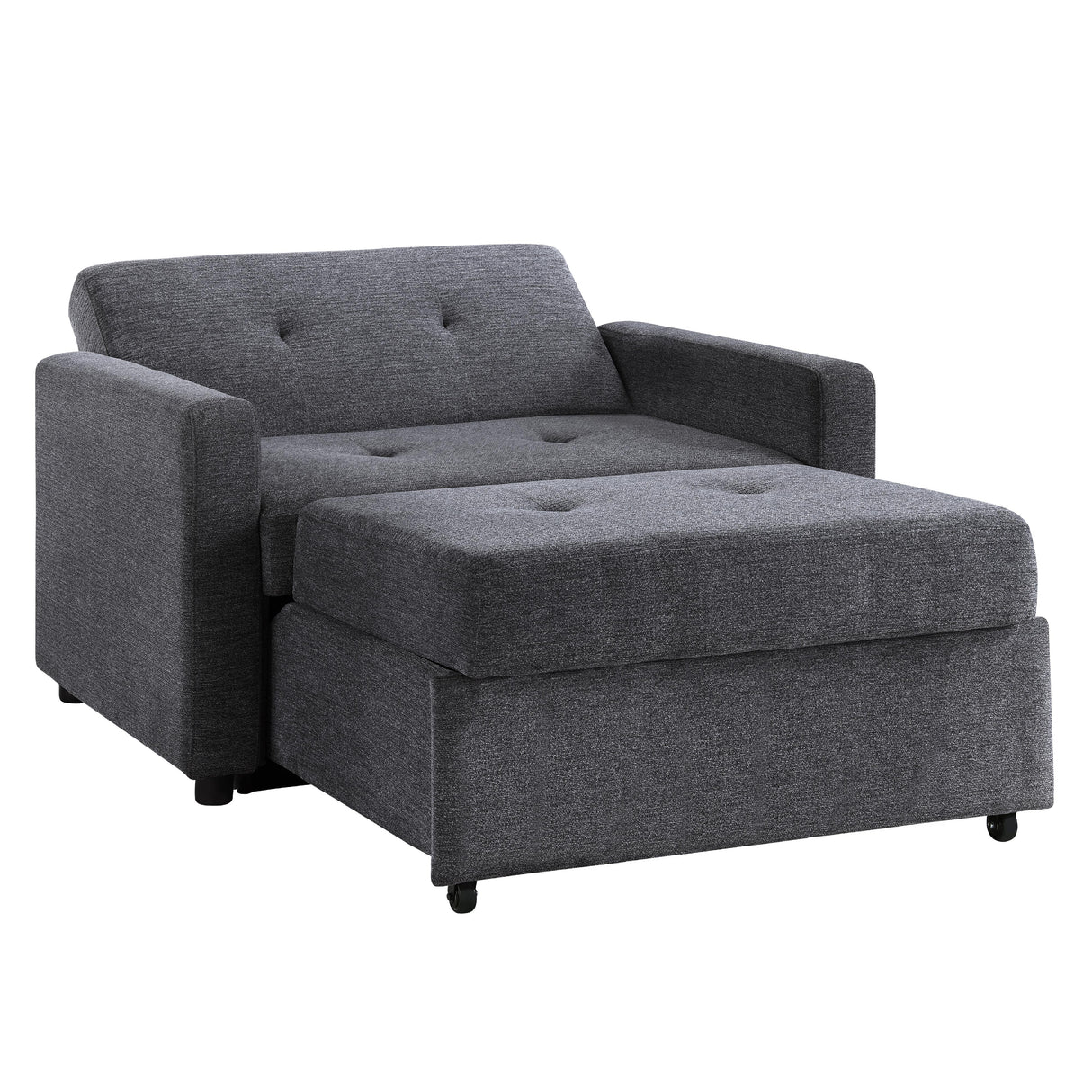 Steve Silver Furniture Noah NOA800GCT Gray Chair w/ Twin Sleeper IMAGE 7