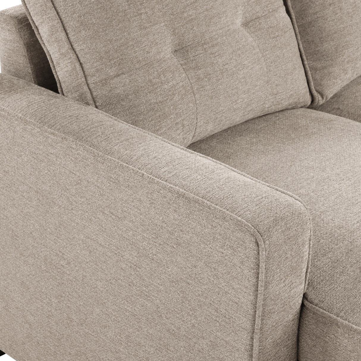 Steve Silver Furniture Noah NOA800NL Brown Pullout Loveseat IMAGE 6