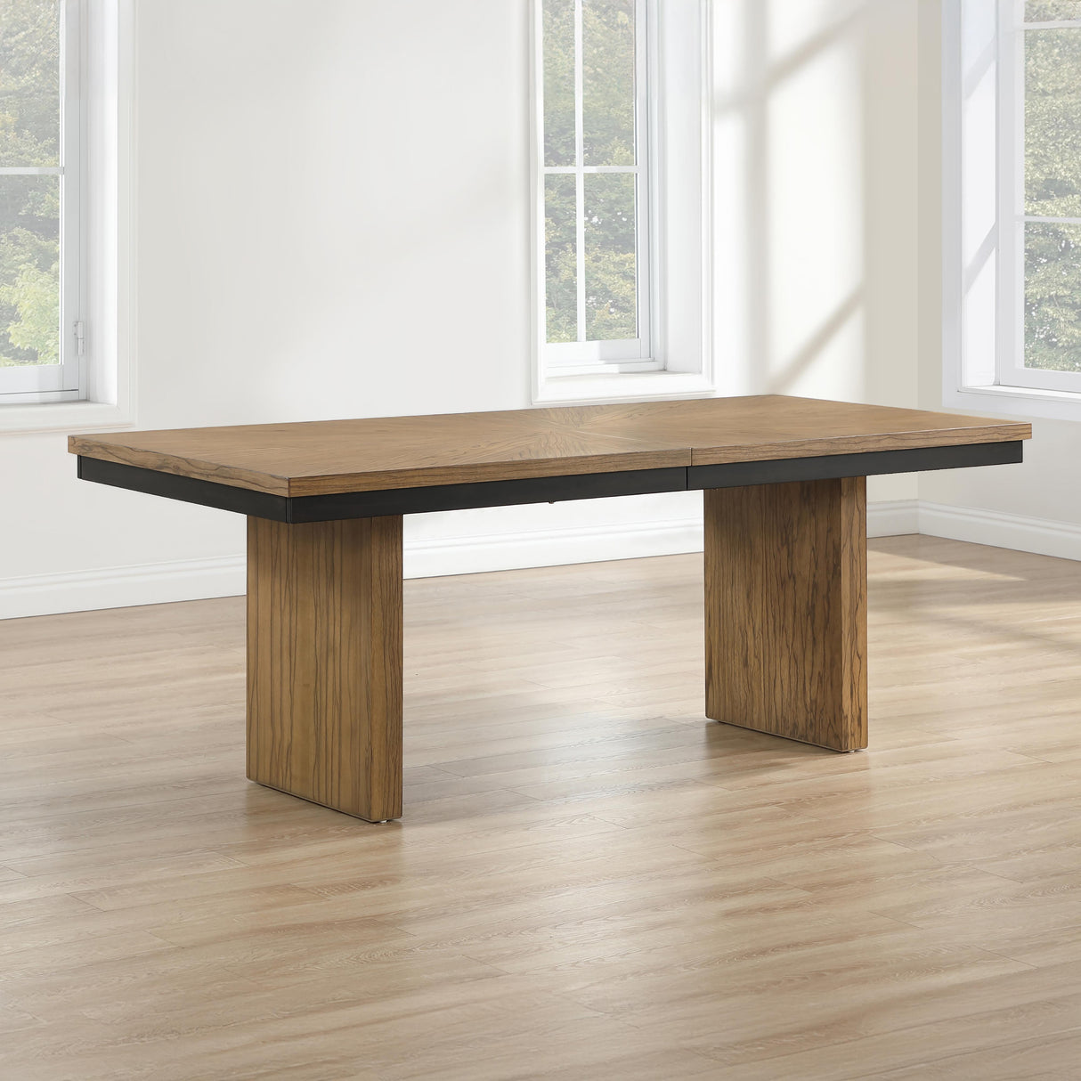 Steve Silver Furniture Roatan RTN500-TTTB 80-96" Table with 16-inch Leaf IMAGE 8