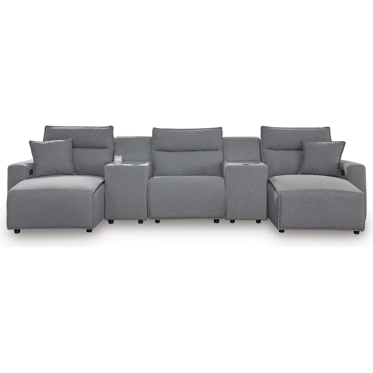 Signature Design by Ashley Modmax 65906S16 5 pc Power Reclining Sectional with Chaise IMAGE 1