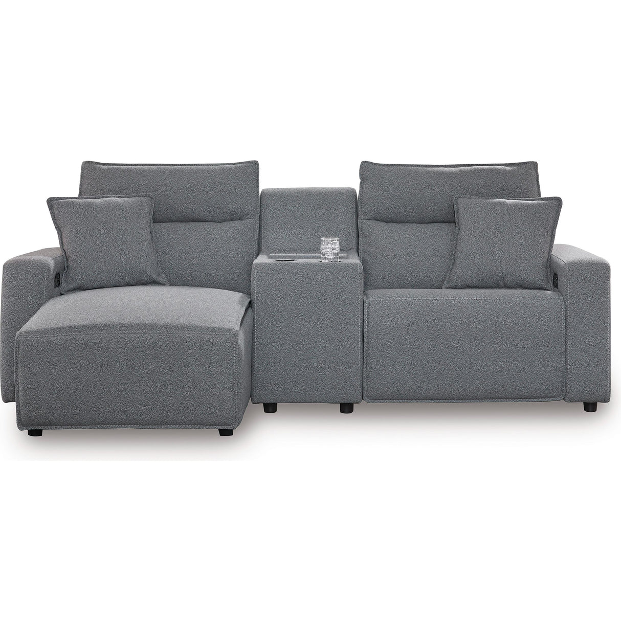 Signature Design by Ashley Modmax 65906S17 3 pc Power Reclining Sectional with Chaise IMAGE 1