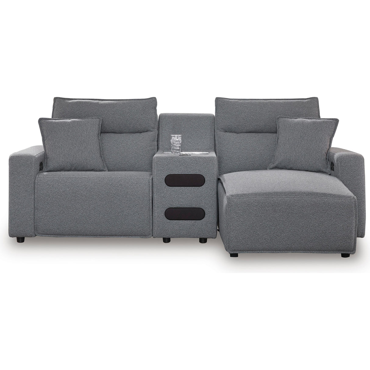 Signature Design by Ashley Modmax 65906S5 3 pc Power Reclining Sectional with Chaise IMAGE 1