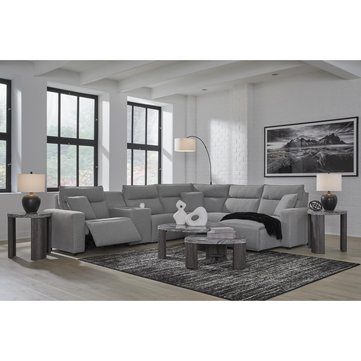 Signature Design by Ashley Modmax 65906S6 6 pc Power Reclining Sectional with Chaise IMAGE 6