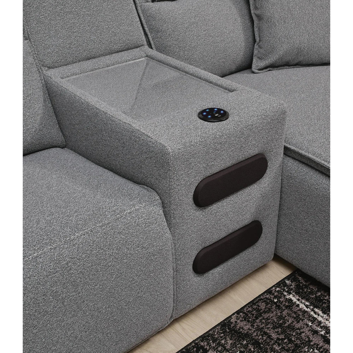 Signature Design by Ashley Modmax 65906S9 7 pc Power Reclining Sectional with Chaise IMAGE 4