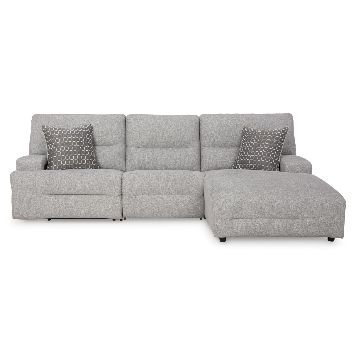 Signature Design by Ashley Acklen Place 93605S6 3 pc Power Reclining Sectional IMAGE 3