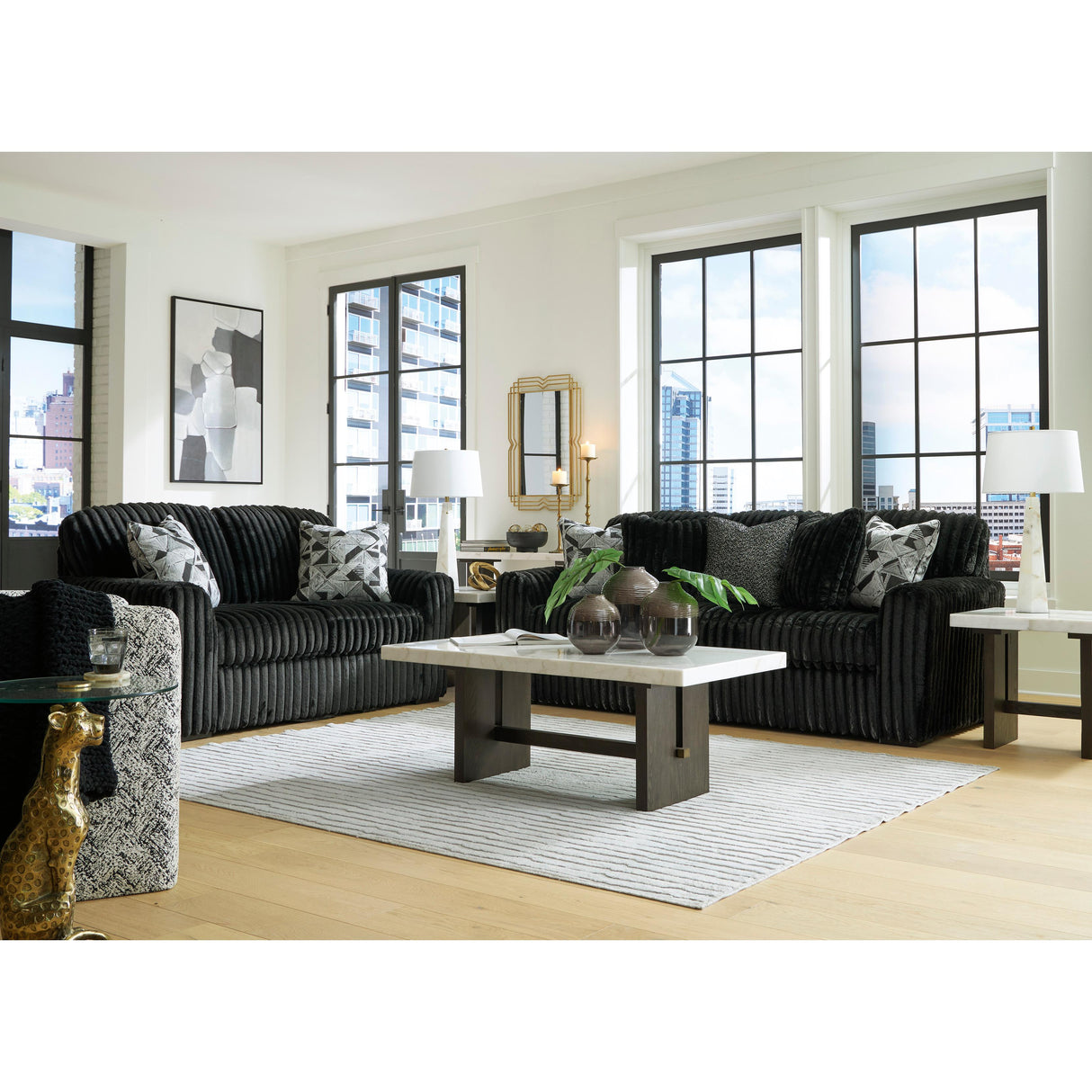 Signature Design by Ashley Midnight-Madness 9810335 Loveseat IMAGE 7