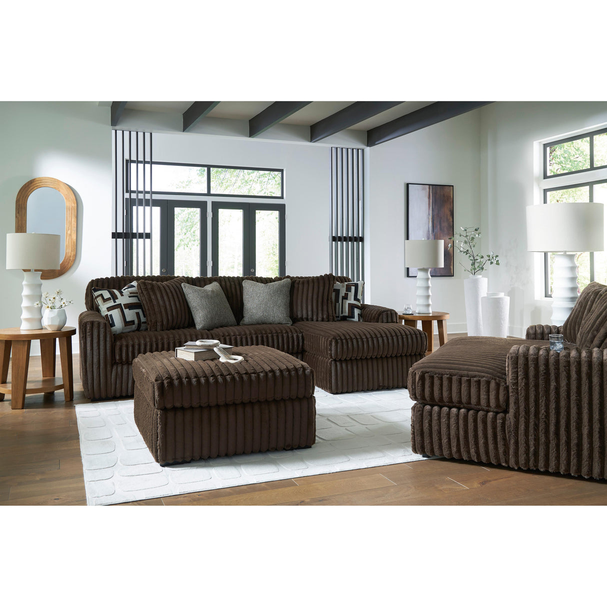 Signature Design by Ashley Midnight-Madness 9810408 Oversized Accent Ottoman IMAGE 9